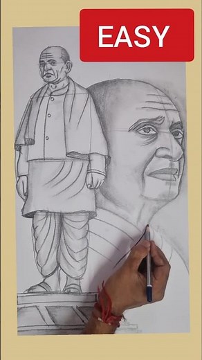 Sardar Vallabhbhai Patel Drawing