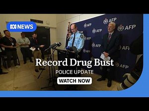 IN FULL: Australian Federal Police give update on record cocaine bust in Sydney | ABC NEWS