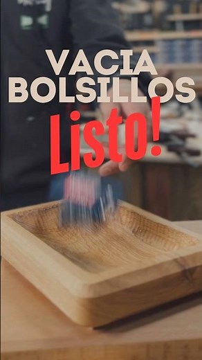 Fabricando un #vaciabolsillos de #fresno #wood #madera #wooddesigner #diy #herramientas #freud