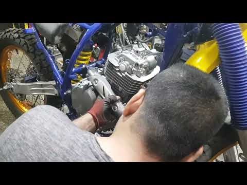 GS150 → DR350 😱 | 400CC Big Bore Monster Build | Full Conversion