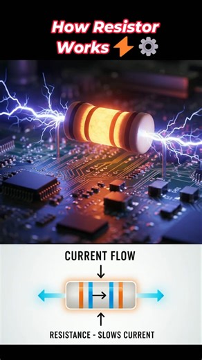 What does a resistor do? | The Real Science of Current Control ⚡