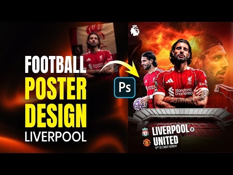How to Make a Liverpool Match Day Poster