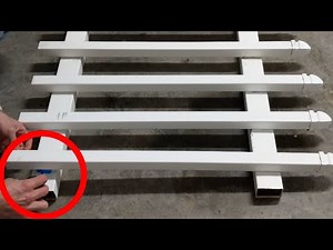 HOW TO REPAIR A PVC FENCE