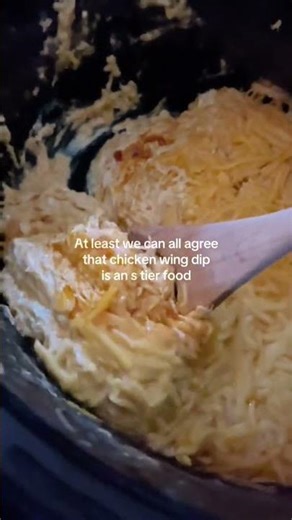 The ultimate game day appetizer Buffalo chicken wing dip... #Shorts #smartprettyfunny