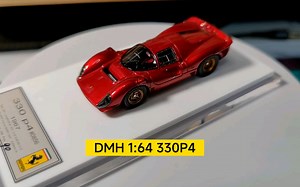 DMH 1/64 树脂车模法拉利330P4 展示＆欣赏