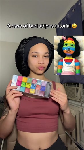 Makeup Tutorial: Stripes Gone Wrong
