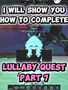 How To Complete Lullaby Quest PART 7 #fisch #fishing #newrodfisch #lullaby #secretquest