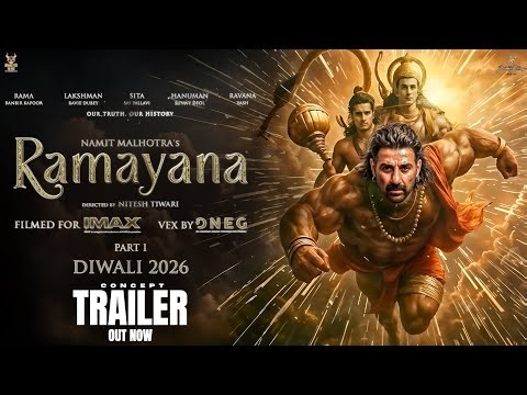 Ramayana : Concept Trailer |Sunny Deol as Hanuman| Ranbir Kapoor as Ram | Yash | Sai Pallavi | 2026