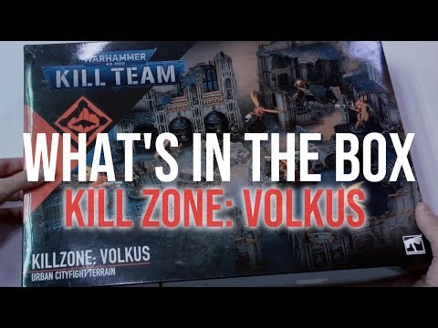 Warhammer 40K - Kill Zone Volkus - 3 minutes or so Unboxing
