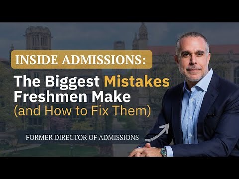 Freshman Year Checklist: What Smart Freshmen Do NOW for Future College Admissions