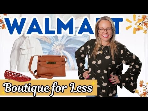 Chic Over 40 Walmart Outfits 🍂2025 Fall Fashion Without the Price Tag Outfit Try-On haul