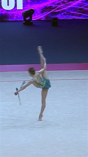 733K views · 21K reactions | Clubbing in style - by Stiliana! Watch #RGBaku2024 #EuropeanCup champion Stiliana Nikolova’s golden performance in Clubs磊 This routine gave an impressive score of 34.500!  | European Gymnastics | Facebook