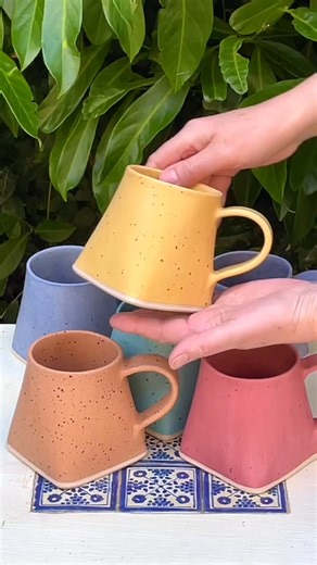 90K views · 963 reactions | Making square-based mugs using a printable pottery template | Tricks 04 | Facebook