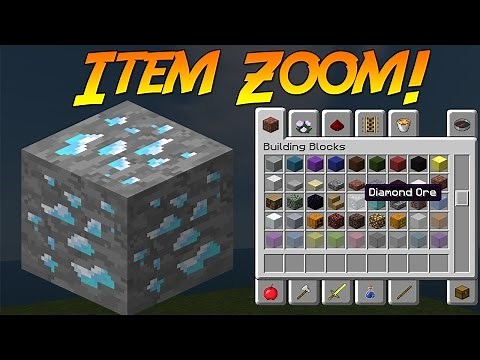 Item Zoom! | Minecraft Mod Showcase!