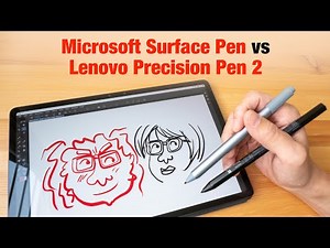 Surface Pen vs Lenovo Precision Pen 2 (on Lenovo P11 Pro)
