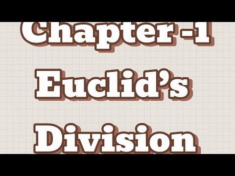 Class-10th , chapter-1 , EUCLID’S DIVISION LEMMA || NCERT || CONCEPT || CBSE.