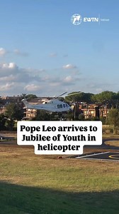 IT WAS A RESOUNDING JOY SEEING THE POPE ARRIVE AT THE YOUTHS JUBILEE CENTRE! | New Bethel Adoration Family