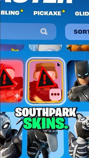 Fortnite Made A MISTAKE With The Southpark Skins.