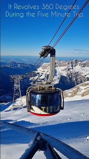 TITLIS Rotair – The World's First Revolving Cable Car | Titlis - Switzerland