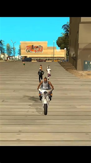 Police Wants His Bike Back! | GTA San Andreas #Shorts