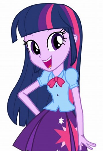 Twilight Sparkle Arrives at Canterlot High