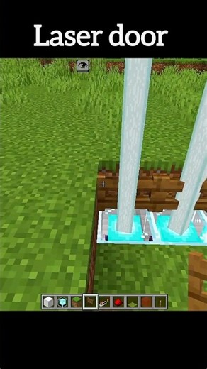 laser door #zrsgaming #minecraft #vairalvideo #mineland