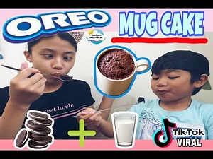 Tiktok Viral Oreo Mug Cake | 2 Ingredients Only || SamAya's Family FunTime