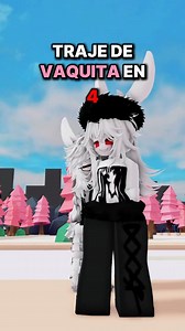 HICE EL TREND DE VAQUITA😭 #roblox #zuuroblox | zuu roblox