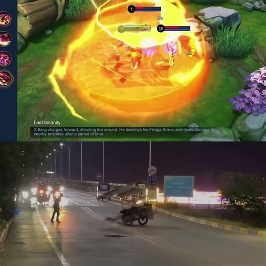 X-Brog Real Life 😶‍🌫 Transform er Skin #mobilelegends #mlbbheroes