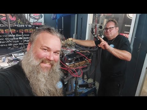 Pontiac 350 HO Dyno Setup and FIRST START!
