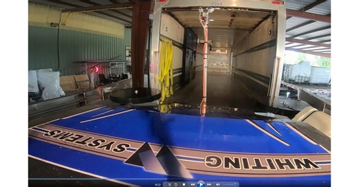 Whiting Systems to unveil latest update to the autonomous internal trailer wash out at TMC booth 1529