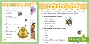ESL Beehive Quiz [Kids, A2]