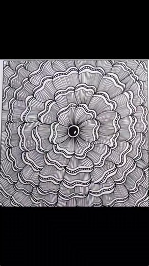 Zentangle Line Art: Create Relaxing Beauty with Pen and Paper
