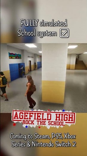 Fully Simulated School System In Agefield High: Rock The School