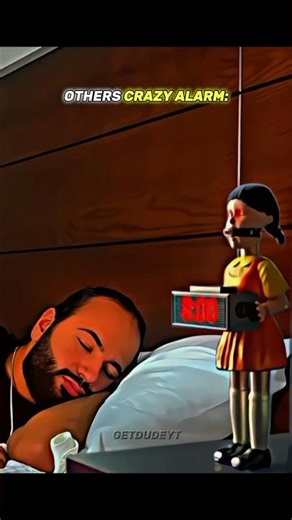 Others crazy alarm VS This Guy 💀