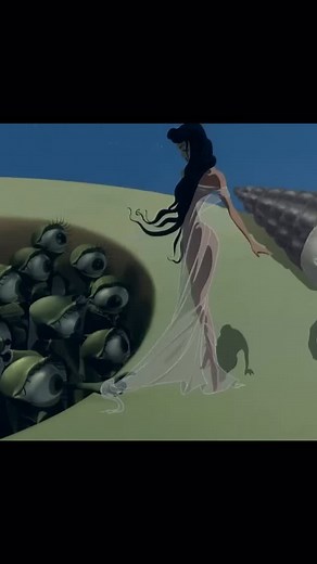Fairyillumina on Instagram: "🎥 Short film Destino (2003) A surreal masterpiece born from the legendary collaboration between Salvador Dalí and Walt Disney ✨ The film is filled with strange and poetic symbols; it tells the story of a woman and Chronos (the god of time), whose love can never be fulfilled because time and destiny always stand in their way. 🔮 Destino means destiny… and this short feels like a living Dalí painting, reminding us that love, beauty, and dreams are always limited by ti