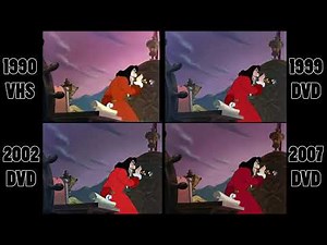 Peter Pan VHS & DVD Comparison
