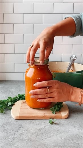 12 comments | Learn how to make your own Cherry Tomato Sauce from scratch using roasted cherry tomatoes and a short list of aromatics. This mouthwatering red sauce is perfect for pasta, pizza, and so much more. It’s also freezer-friendly, meaning you can double the recipe and use it year-round! ✨Simply comment SAUCE for the full recipe ✨ #tomatosauce #cherrytomatoes #tomatoseason #homemadesauce #marinarasauce | Garden in the Kitchen | Facebook