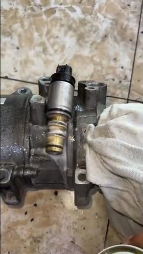 A/C Compressor Solenoid Valve Cleaning | How To Clean A/C Solenoid Valve | #youtube #mechanic