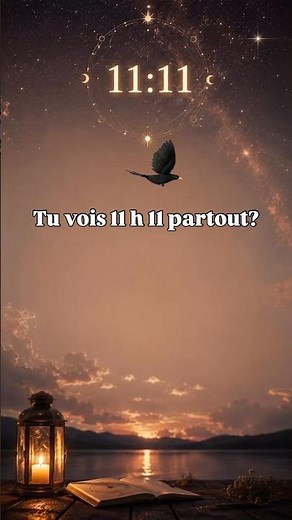 Tu vois 11 h 11 partout? La signification des heures miroirs