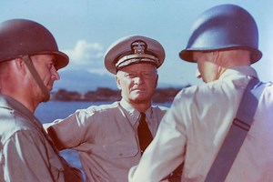 14K views · 519 reactions | Following U.S. and allied forces victory in WWII, President Harry S. Truman declared Oct. 5, 1945, Nimitz Day in honor of Fleet Adm. Chester Nimitz. The day was named in Nimitz' honor to recognize his, and the Navy's, contributions during WWII. | USS Nimitz (CVN 68) | Facebook