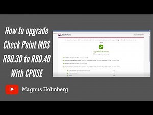 How to upgrade Check Point MDS r80.30 to r80.40 with CPUSE