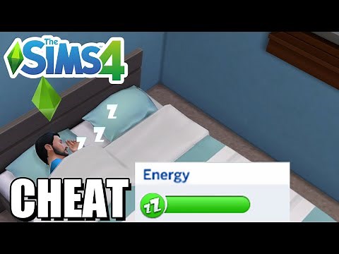 How To Fill Energy (Cheat) - The Sims 4