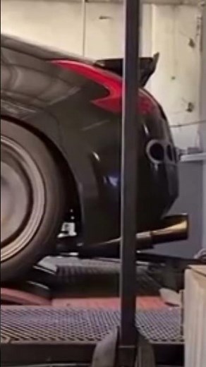 Wait For The Flame... 😈 Nissan 370Z Dyno Pull!