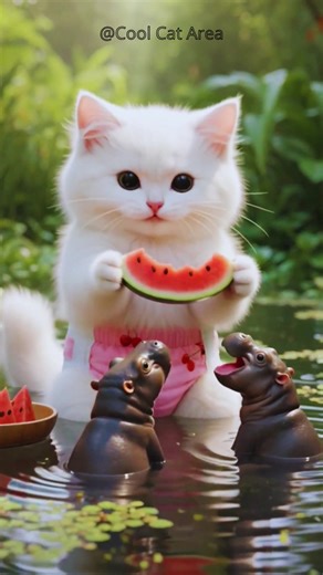 Kids Having Fun with Cats in Adorable Adventures