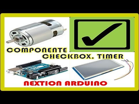 Nextion Arduino| COMPONENTE CHECKBOX,TIMER #9