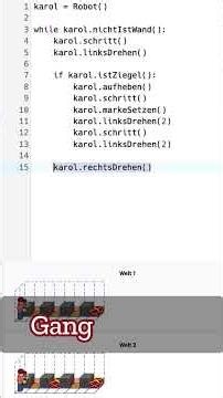 Python Übungsaufgabe Karol Challenge #1 #shorts