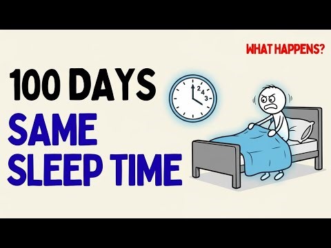 I Slept at the SAME TIME for 100 Days - Here's What Happened to My Body