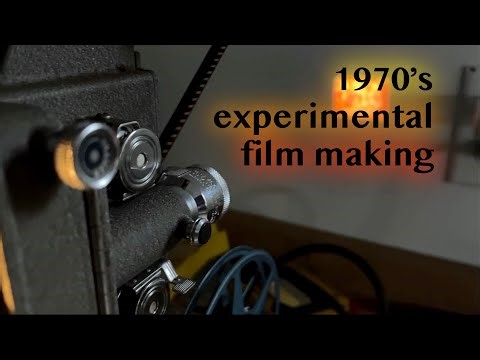 Kids making a movie on Super 8 film in the seventies