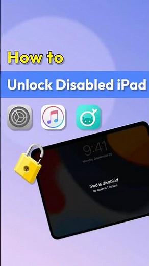 Don't Panic! Here's Exactly What to Do When Your iPad is Disabled #ipadisdisabled#disabledipad
